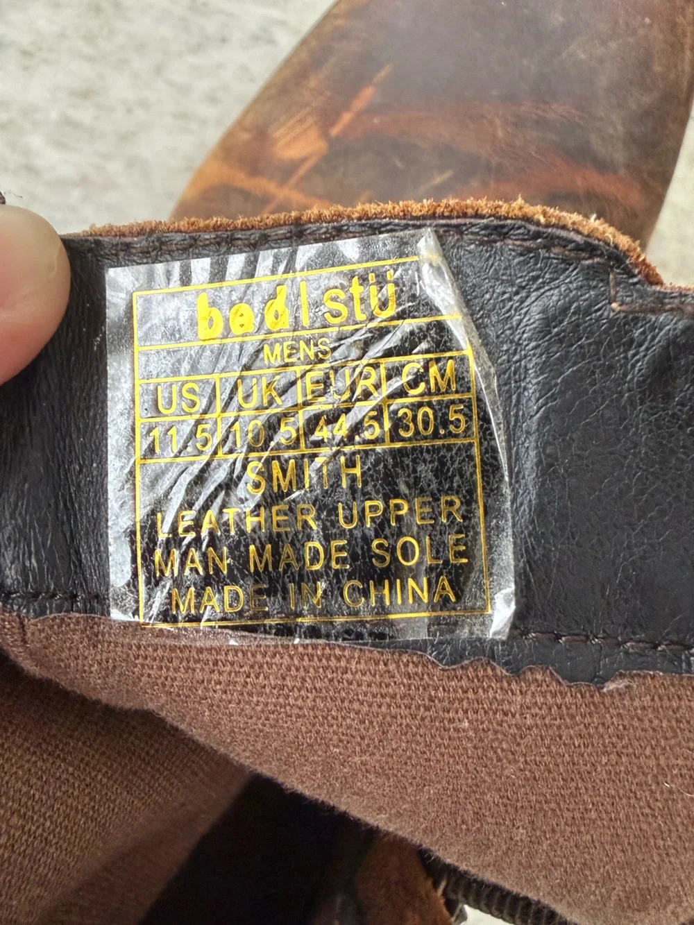 Bed Stu “Smith” Men's Boots
